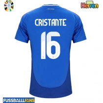 Italien Bryan Cristante #16 Heimtrikot EM 2024 Kurzarm